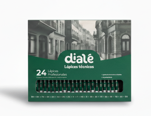 Diale Sketch Pencil set 6pkt 24g