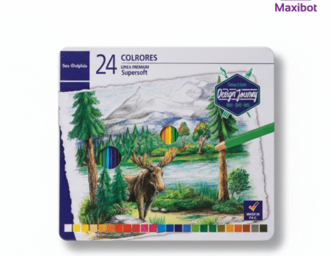 24/color zero colour pencil 1x20g
