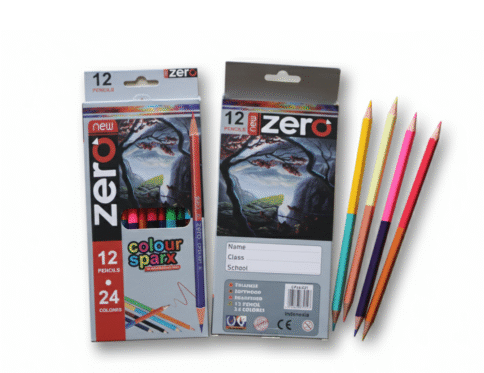 Zero 24 Colour Pencils