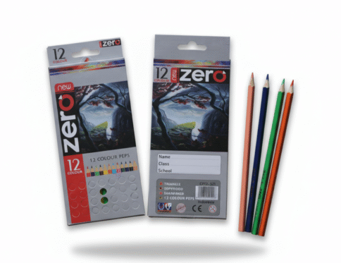Zero 12 Colour Pencils