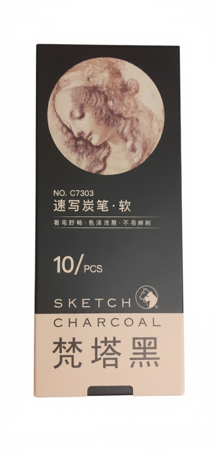 sketch charcoal pencil