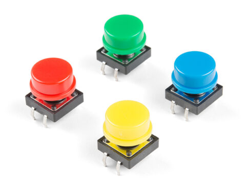 Tactile Push Button Momentary Switch 4 Pins 12x12x7.3mm