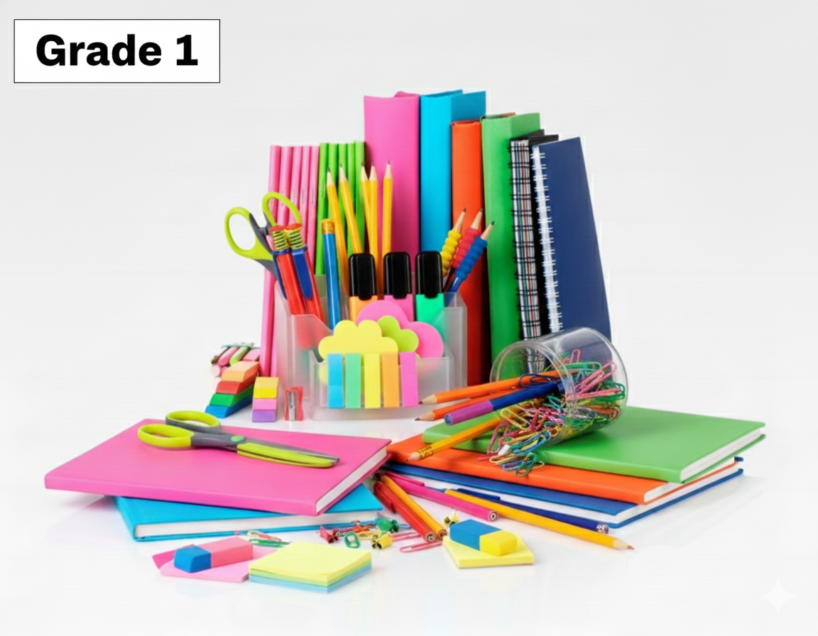 Grade 1 School Booklist Pack