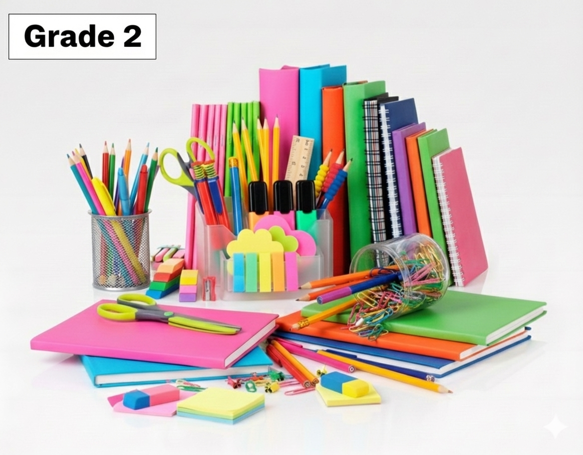 Grade 2 School Booklist Pack