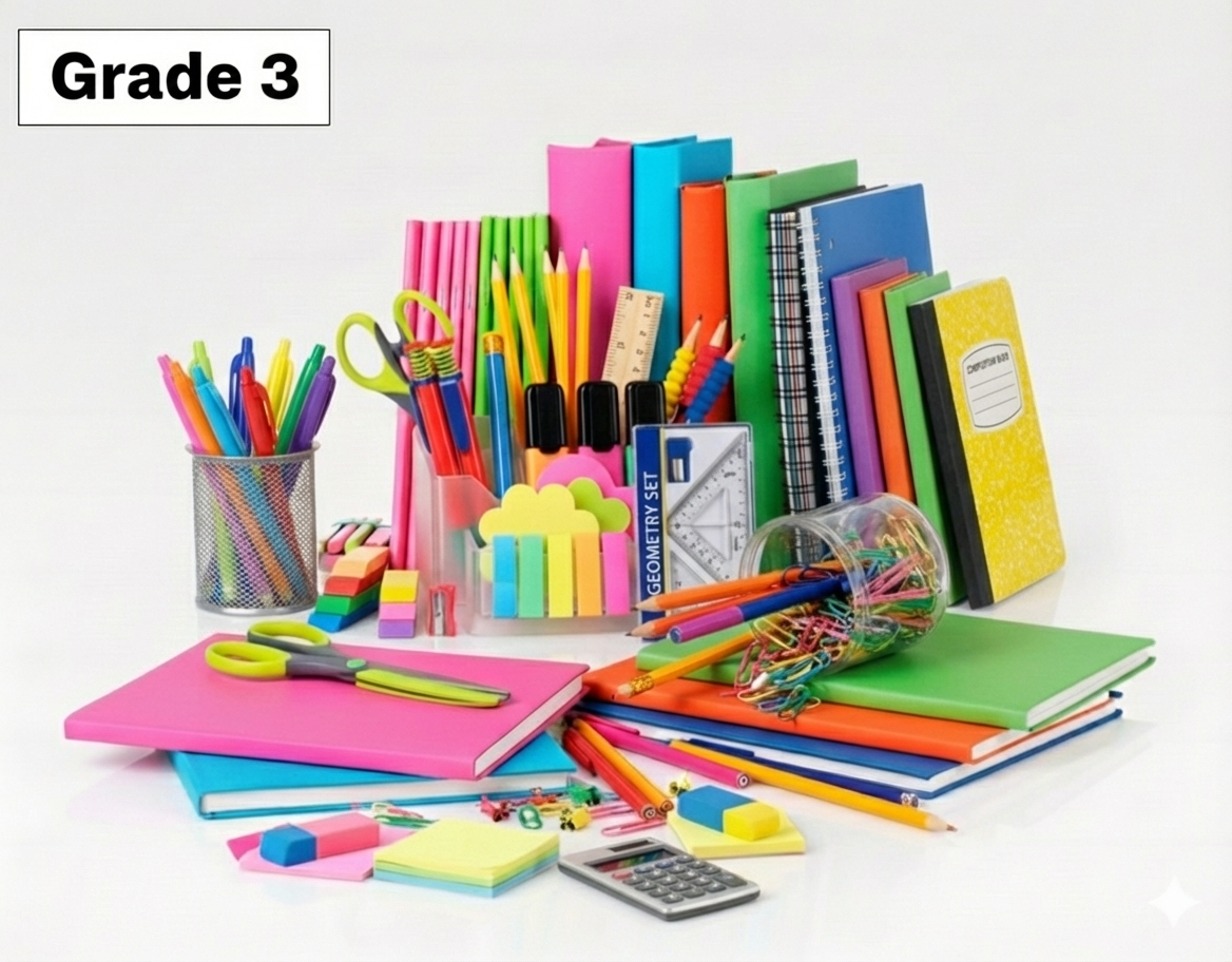 Grade 3 School Booklist Pack
