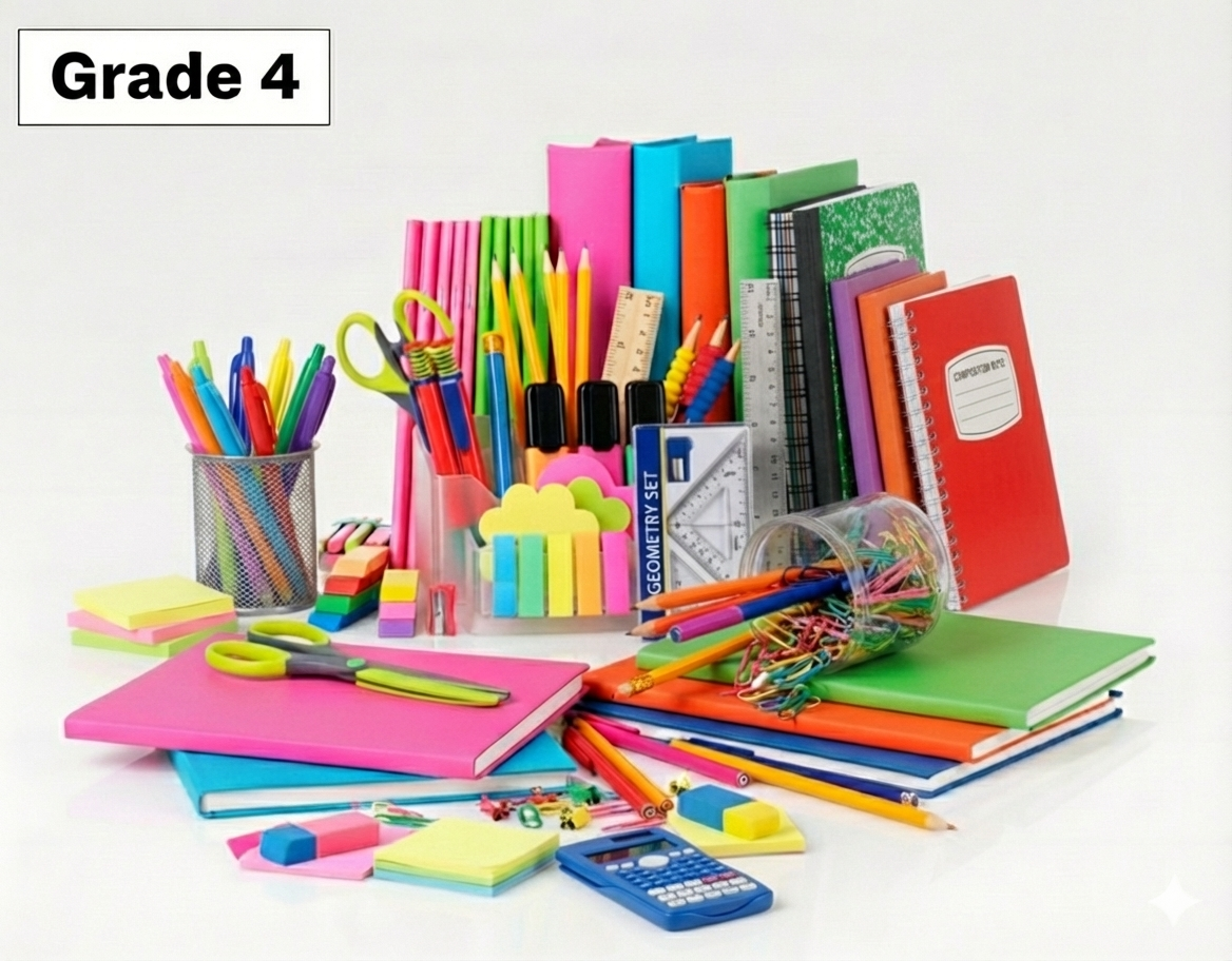 Grade 4 School Booklist Pack