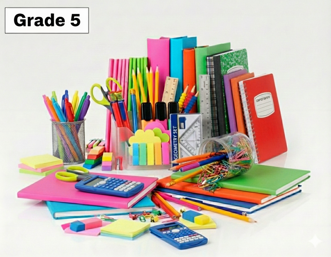 Grade 5 School Booklist Pack